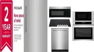 6 Piece Package Includes Refrigerator, Freezer, Cooktop, Wall Oven, Microwave And Dishwasher