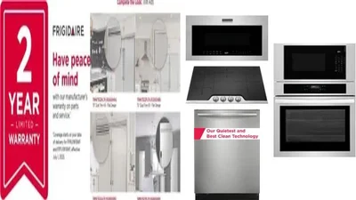 6 Piece Package Includes Refrigerator, Freezer, Cooktop, Wall Oven, Microwave And Dishwasher