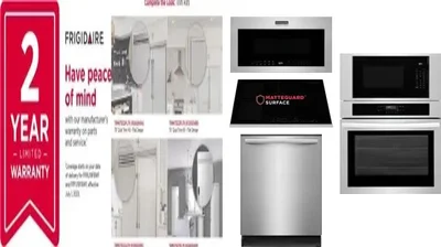 6 Piece Package Includes Refrigerator, Freezer, Cooktop, Wall Oven, Microwave And Dishwasher