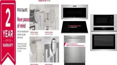 6 Piece Package Includes Refrigerator, Freezer, Cooktop, Wall Oven, Microwave And Dishwasher