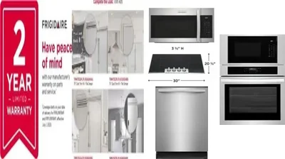 6 Piece Package Includes Refrigerator, Freezer, Cooktop, Wall Oven, Microwave And Dishwasher