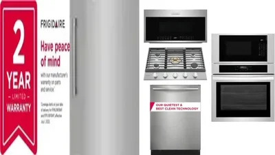 6 Piece Package Includes Refrigerator, Freezer, Cooktop, Wall Oven, Microwave And Dishwasher