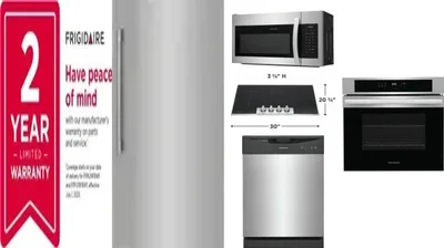 6 Piece Package Includes Refrigerator, Freezer, Cooktop, Wall Oven, Microwave And Dishwasher