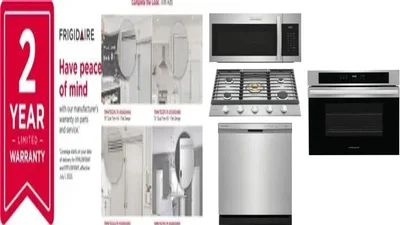 6 Piece Package Includes Refrigerator, Freezer, Cooktop, Wall Oven, Microwave And Dishwasher