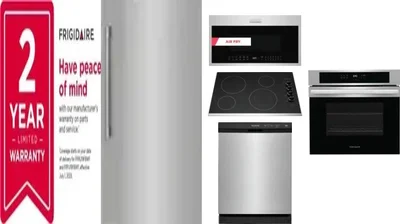 6 Piece Package Includes Refrigerator, Freezer, Cooktop, Wall Oven, Microwave And Dishwasher