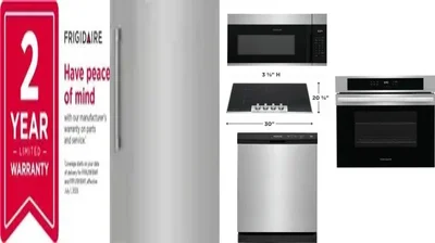 6 Piece Package Includes Refrigerator, Freezer, Cooktop, Wall Oven, Microwave And Dishwasher