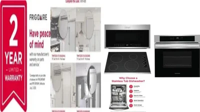 6 Piece Package Includes Refrigerator, Freezer, Cooktop, Wall Oven, Microwave And Dishwasher