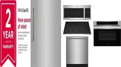 6 Piece Package Includes Refrigerator, Freezer, Cooktop, Wall Oven, Microwave And Dishwasher
