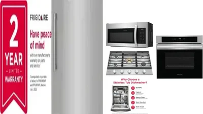 6 Piece Package Includes Refrigerator, Freezer, Cooktop, Wall Oven, Microwave And Dishwasher
