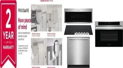 6 Piece Package Includes Refrigerator, Freezer, Cooktop, Wall Oven, Microwave And Dishwasher