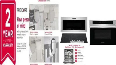 6 Piece Package Includes Refrigerator, Freezer, Cooktop, Wall Oven, Microwave And Dishwasher