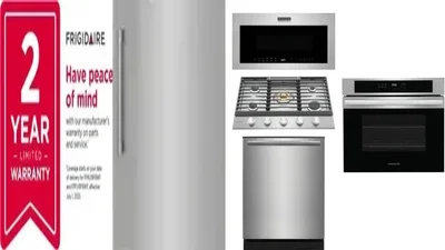 6 Piece Package Includes Refrigerator, Freezer, Cooktop, Wall Oven, Microwave And Dishwasher