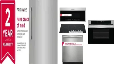 6 Piece Package Includes Refrigerator, Freezer, Cooktop, Wall Oven, Microwave And Dishwasher