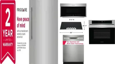 6 Piece Package Includes Refrigerator, Freezer, Cooktop, Wall Oven, Microwave And Dishwasher