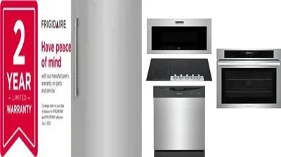 6 Piece Package Includes Refrigerator, Freezer, Cooktop, Wall Oven, Microwave And Dishwasher