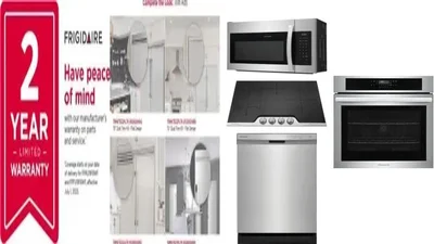 6 Piece Package Includes Refrigerator, Freezer, Cooktop, Wall Oven, Microwave And Dishwasher