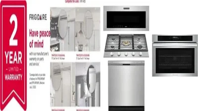 6 Piece Package Includes Refrigerator, Freezer, Cooktop, Wall Oven, Microwave And Dishwasher