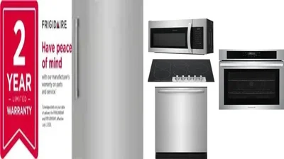 6 Piece Package Includes Refrigerator, Freezer, Cooktop, Wall Oven, Microwave And Dishwasher