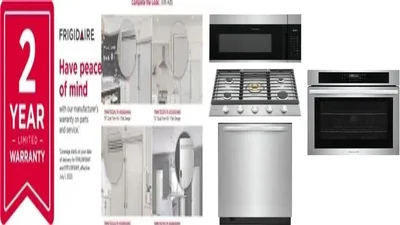 6 Piece Package Includes Refrigerator, Freezer, Cooktop, Wall Oven, Microwave And Dishwasher