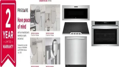 6 Piece Package Includes Refrigerator, Freezer, Cooktop, Wall Oven, Microwave And Dishwasher