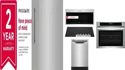 6 Piece Package Includes Refrigerator, Freezer, Cooktop, Wall Oven, Microwave And Dishwasher