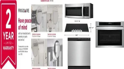 6 Piece Package Includes Refrigerator, Freezer, Cooktop, Wall Oven, Microwave And Dishwasher