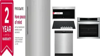 6 Piece Package Includes Refrigerator, Freezer, Cooktop, Wall Oven, Microwave And Dishwasher