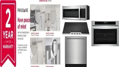 6 Piece Package Includes Refrigerator, Freezer, Cooktop, Wall Oven, Microwave And Dishwasher