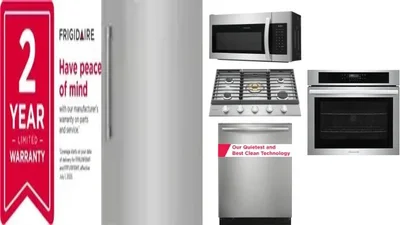 6 Piece Package Includes Refrigerator, Freezer, Cooktop, Wall Oven, Microwave And Dishwasher