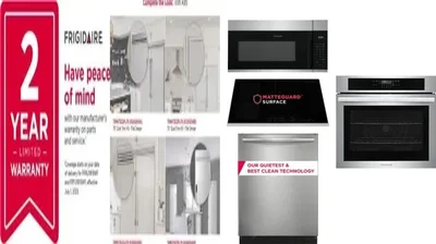 6 Piece Package Includes Refrigerator, Freezer, Cooktop, Wall Oven, Microwave And Dishwasher