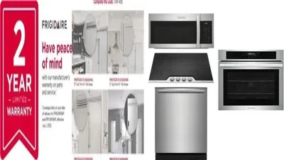 6 Piece Package Includes Refrigerator, Freezer, Cooktop, Wall Oven, Microwave And Dishwasher