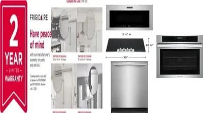 6 Piece Package Includes Refrigerator, Freezer, Cooktop, Wall Oven, Microwave And Dishwasher