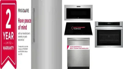 6 Piece Package Includes Refrigerator, Freezer, Cooktop, Wall Oven, Microwave And Dishwasher