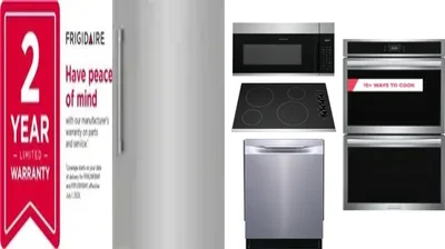 6 Piece Package Includes Refrigerator, Freezer, Cooktop, Wall Oven, Microwave And Dishwasher
