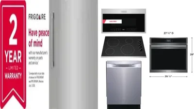 6 Piece Package Includes Refrigerator, Freezer, Cooktop, Wall Oven, Microwave And Dishwasher