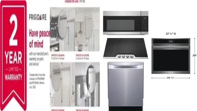 6 Piece Package Includes Refrigerator, Freezer, Cooktop, Wall Oven, Microwave And Dishwasher