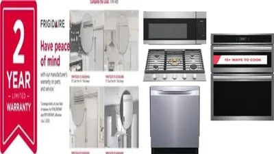 6 Piece Package Includes Refrigerator, Freezer, Cooktop, Wall Oven, Microwave And Dishwasher