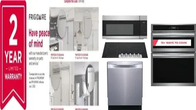 6 Piece Package Includes Refrigerator, Freezer, Cooktop, Wall Oven, Microwave And Dishwasher
