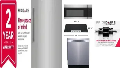 6 Piece Package Includes Refrigerator, Freezer, Cooktop, Wall Oven, Microwave And Dishwasher