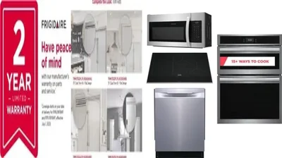 6 Piece Package Includes Refrigerator, Freezer, Cooktop, Wall Oven, Microwave And Dishwasher