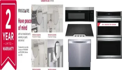 6 Piece Package Includes Refrigerator, Freezer, Cooktop, Wall Oven, Microwave And Dishwasher