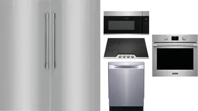6 Piece Package Includes Refrigerator, Freezer, Cooktop, Wall Oven, Microwave And Dishwasher