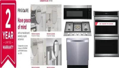6 Piece Package Includes Refrigerator, Freezer, Cooktop, Wall Oven, Microwave And Dishwasher