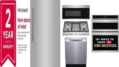 6 Piece Package Includes Refrigerator, Freezer, Cooktop, Wall Oven, Microwave And Dishwasher