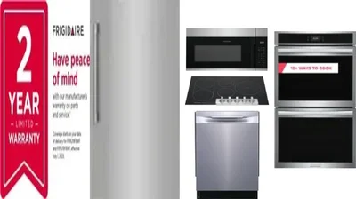 6 Piece Package Includes Refrigerator, Freezer, Cooktop, Wall Oven, Microwave And Dishwasher