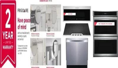 6 Piece Package Includes Refrigerator, Freezer, Cooktop, Wall Oven, Microwave And Dishwasher
