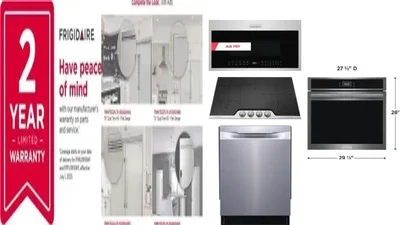 6 Piece Package Includes Refrigerator, Freezer, Cooktop, Wall Oven, Microwave And Dishwasher