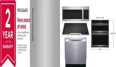 6 Piece Package Includes Refrigerator, Freezer, Cooktop, Wall Oven, Microwave And Dishwasher