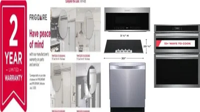 6 Piece Package Includes Refrigerator, Freezer, Cooktop, Wall Oven, Microwave And Dishwasher