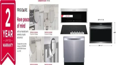 6 Piece Package Includes Refrigerator, Freezer, Cooktop, Wall Oven, Microwave And Dishwasher